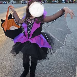 Girl bat Halloween costume